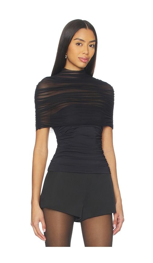 Laila Mesh Top in . - size L (also in S, XS) - SEROYA - Modalova