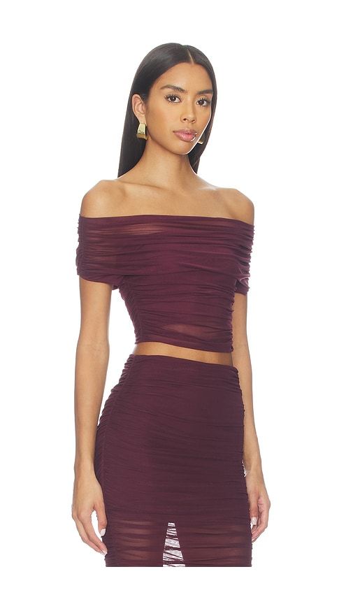 Marsh Top in Wine. - size S (also in XS, XXS) - SEROYA - Modalova