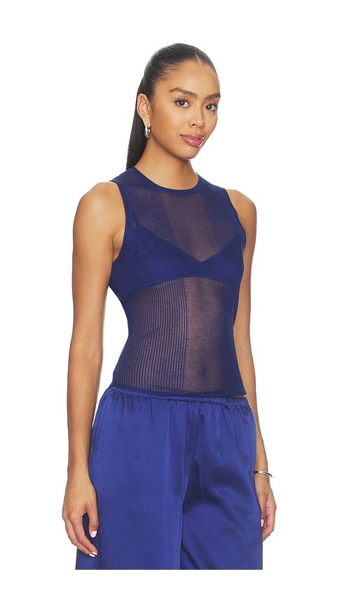 Jori Top in Navy. - size L (also in M, S, XL, XS, XXS) - SEROYA - Modalova
