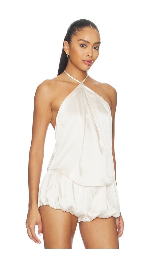 Beckham Tank Top in Ivory. - size L (also in M, XL) - SEROYA - Modalova