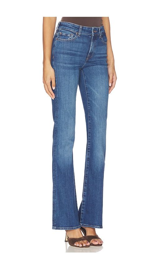 The Leggy Bootcut Jeans in Blue. - size 28 (also in 29, 32, 33, 34) - 7 For All Mankind - Modalova