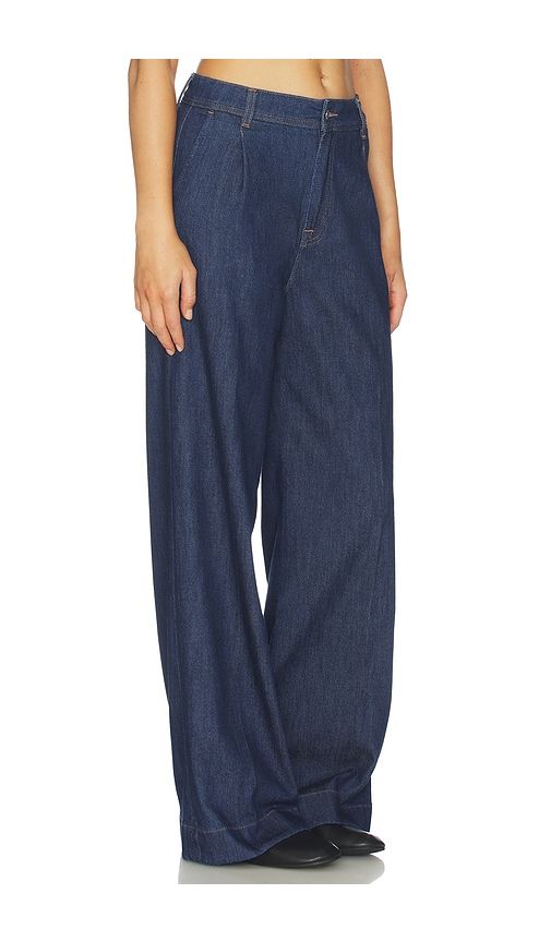 Pleated Trouser Jeans in Blue. - size 25 (also in 26, 29) - 7 For All Mankind - Modalova