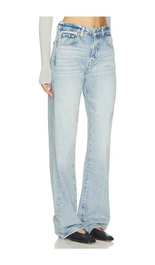 Tess Trouser Jean in Blue. - size 26 (also in 27, 28, 29) - 7 For All Mankind - Modalova