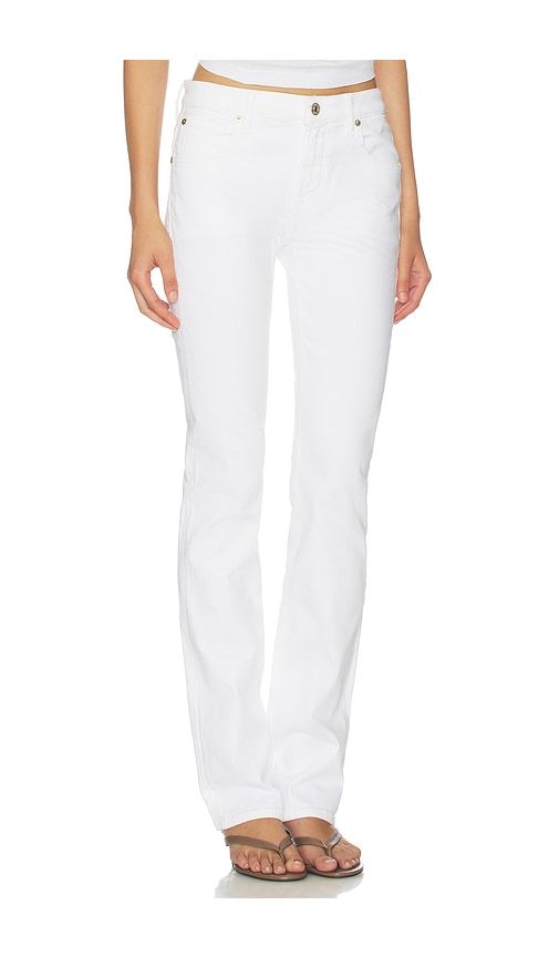 The Slim Jean in White. - size 23 (also in 26, 27, 31, 34) - 7 For All Mankind - Modalova