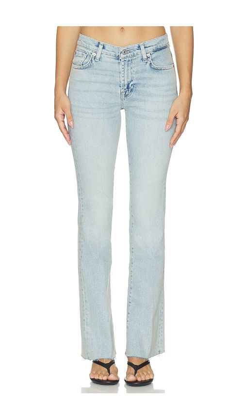 Bootcut Tailorless Jean in Blue. - size 23 (also in 25, 26, 27, 28, 29, 30, 31, 32, 33, 34) - 7 For All Mankind - Modalova
