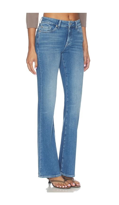 The Leggy Bootcut Jean in Blue. - size 28 (also in 32, 33, 34) - 7 For All Mankind - Modalova
