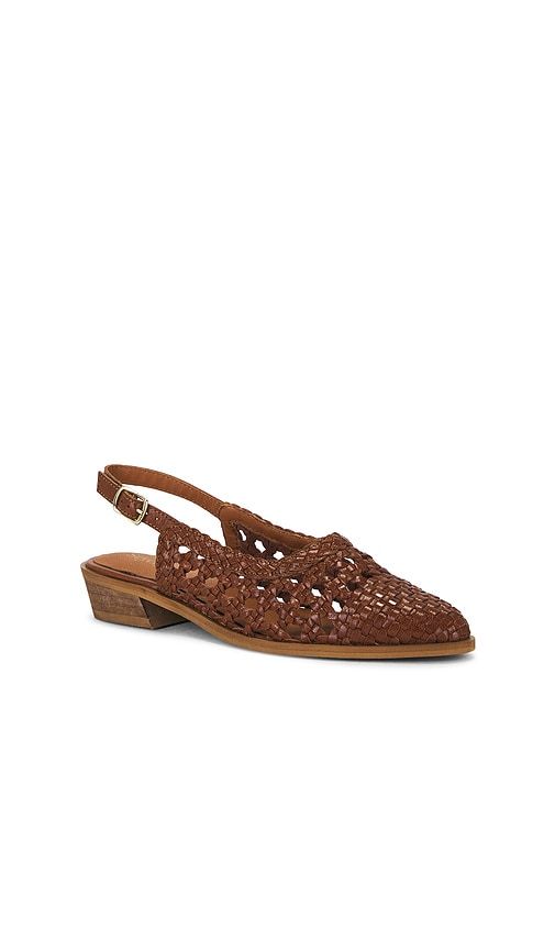 Roxanne Slingback Flat in Brown. - size 10 (also in 6.5, 8, 8.5, 9, 9.5) - Seychelles - Modalova