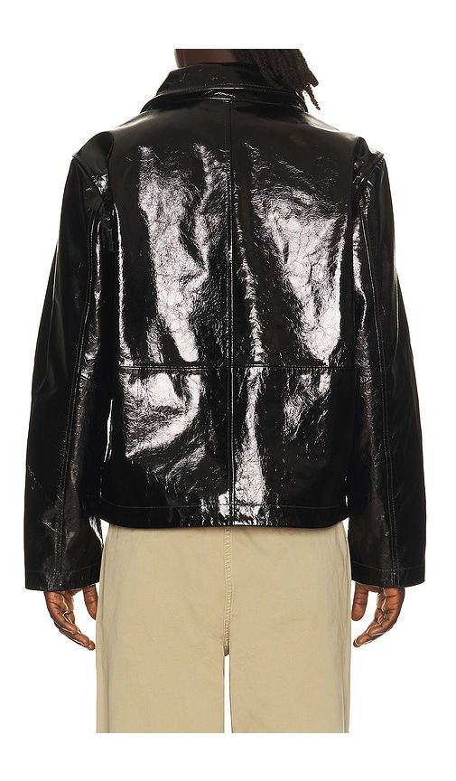 Short Leather Jacket in . - size 46 (also in 48, 50, 52, 54) - Sunflower - Modalova