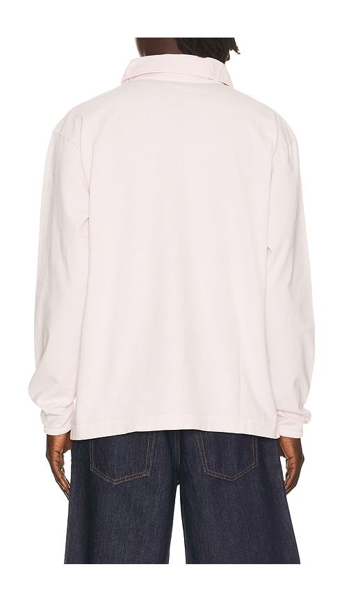 Heavy Jersey Rugby Polo in Blush. - size L (also in M, S, XXL/2X) - Sunflower - Modalova