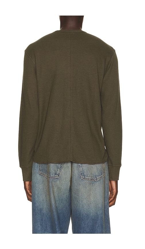 Wool Waffle Long Sleeve Tee in . - size L (also in M, S, XL/1X, XXL/2X) - Sunflower - Modalova