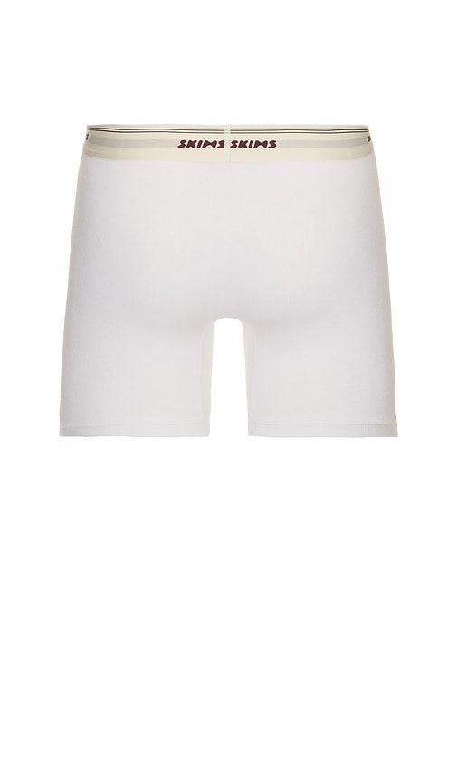 Classic Cotton Rib 5 Boxer Brief in Grey. - size L (also in M, XL/1X, XXL/2X) - SKIMS - Modalova
