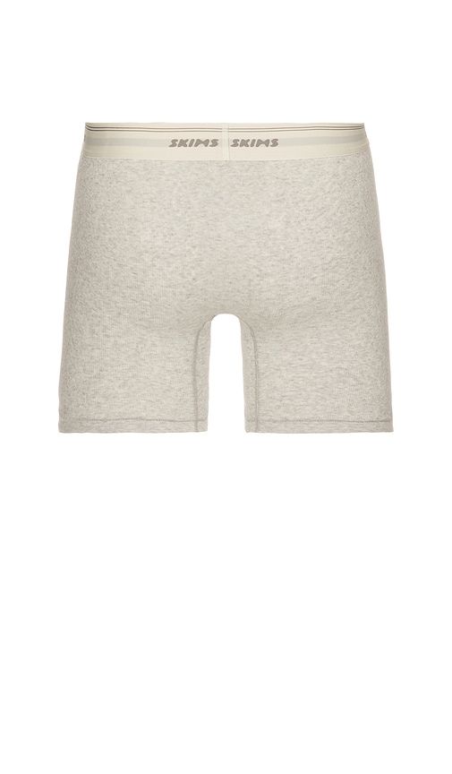 Classic Cotton Rib 5 Boxer Brief in Grey. - size L (also in M, S, XL/1X, XXL/2X) - SKIMS - Modalova