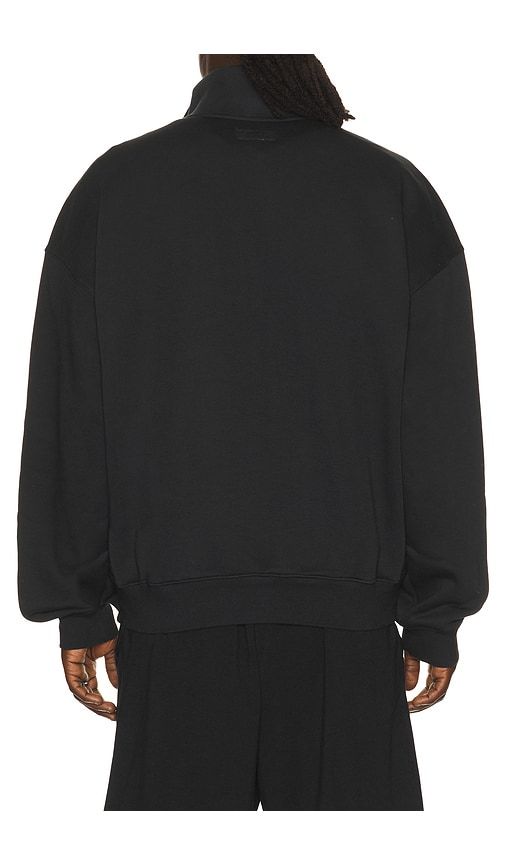 Fleece Lounge Quarter Zip in Black. - size M (also in S, XXL/2X) - SKIMS - Modalova