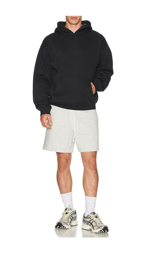 Fleece Relaxed Hoodie in Grey. - size M (also in S, XXL/2X) - SKIMS - Modalova