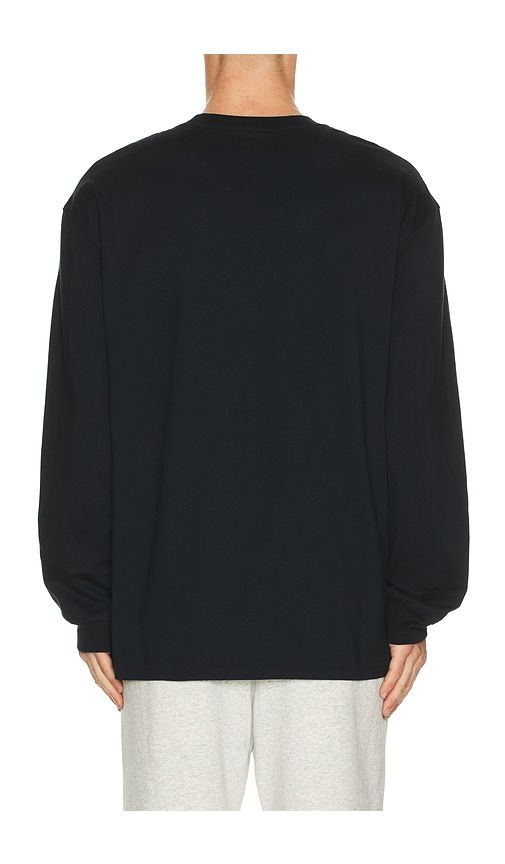 Heavyweight Cotton Long Sleeve T-Shirt in Black. - size L (also in M, S, XXL/2X) - SKIMS - Modalova