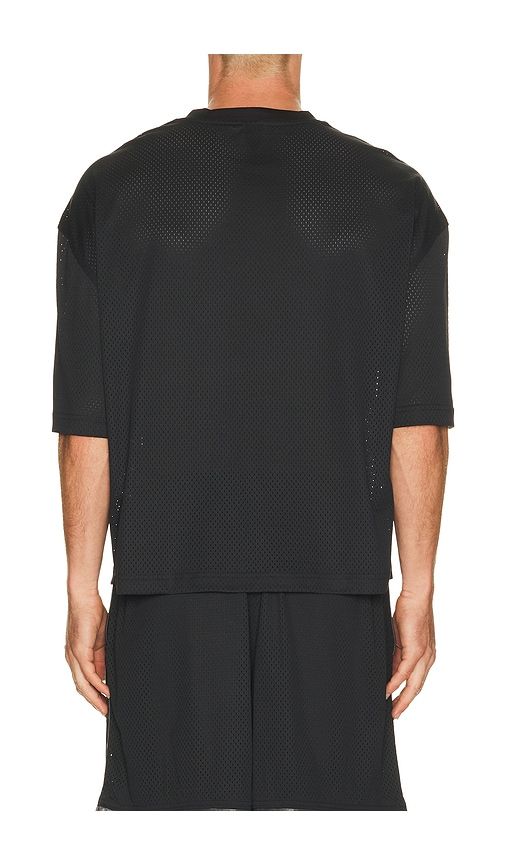 V-Neck Cropped Jersey in Black. - size L (also in M, S, XL/1X, XXL/2X) - SKIMS - Modalova