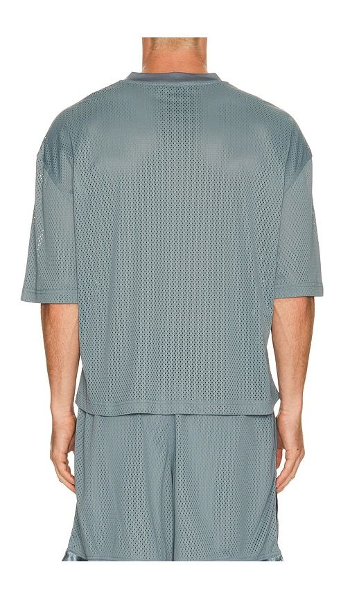 V-Neck Cropped Jersey in Blue. - size L (also in M, S, XL/1X, XXL/2X) - SKIMS - Modalova