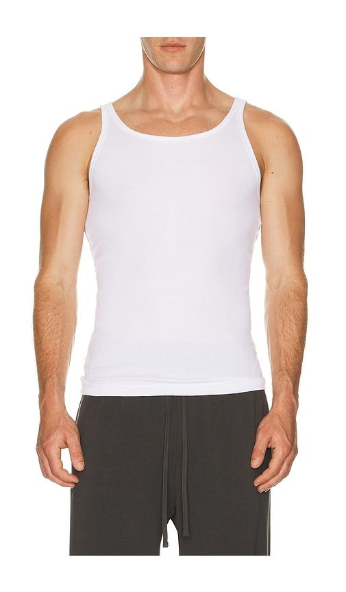 Cotton Rib Tank 3-Pack in White. - size L (also in M, S, XL/1X, XXL/2X) - SKIMS - Modalova