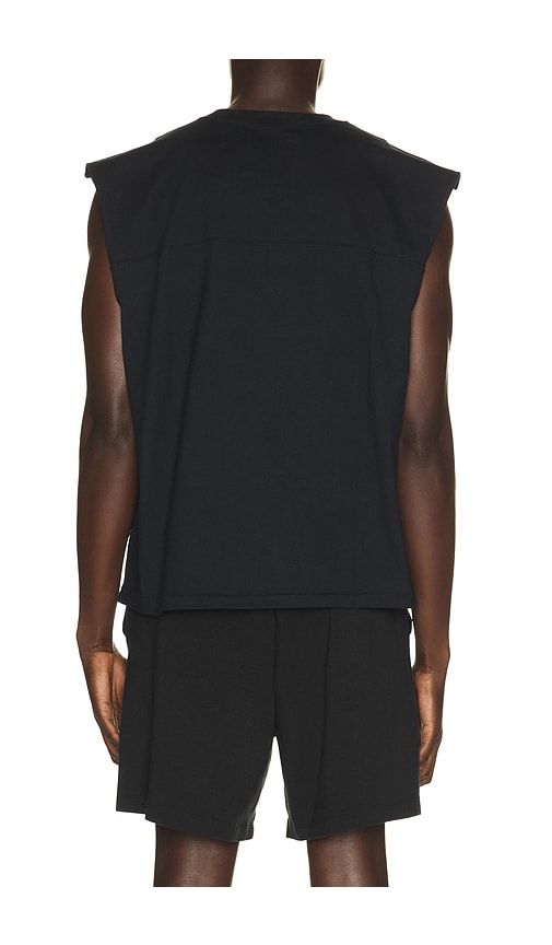 Heavyweight Cotton Cropped Cutoff Tee in Black. - size M (also in S, XXL/2X) - SKIMS - Modalova