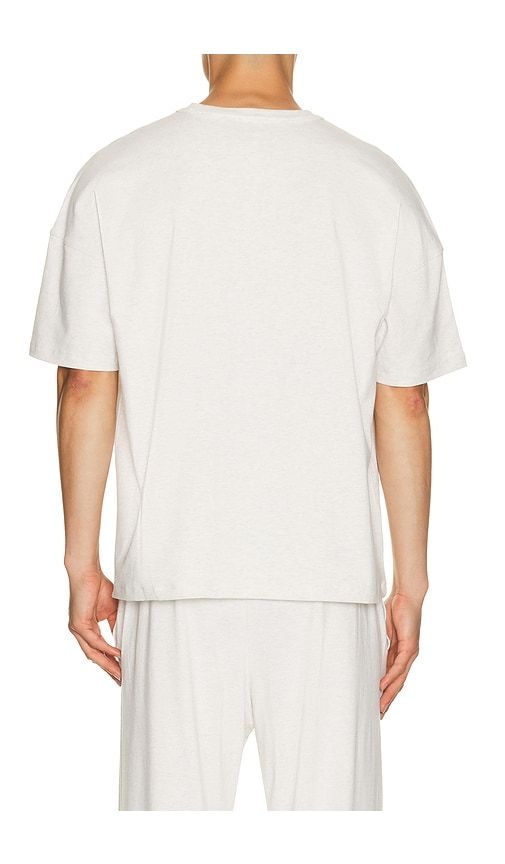 Jersey Lounge Relaxed T-Shirt in Grey. - size L (also in S, XL/1X) - SKIMS - Modalova