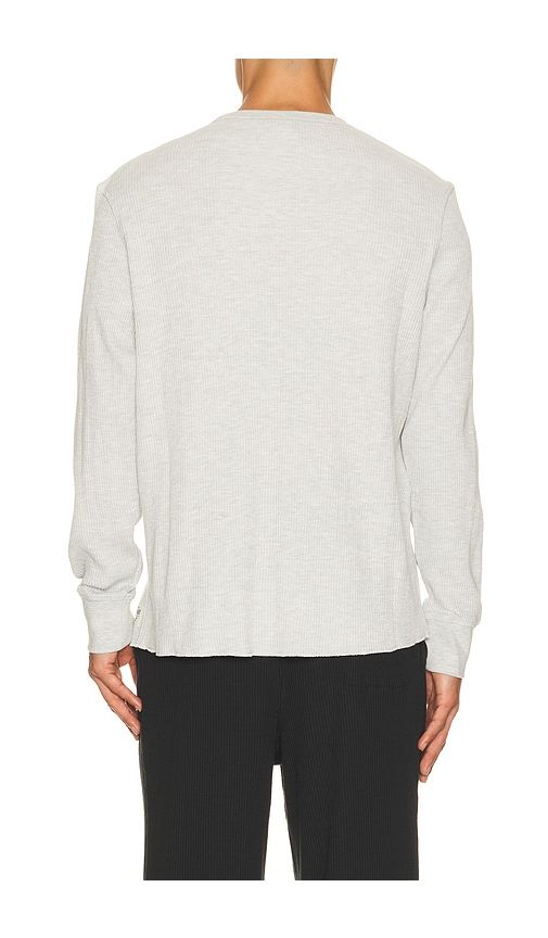 Branded Classic Waffle Crewneck T-shirt in Grey. - size L (also in M, S, XL/1X, XXL/2X) - SKIMS - Modalova
