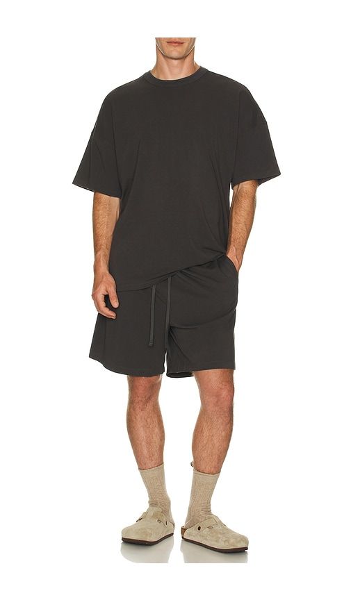 Jersey Oversized T-Shirt in Grey. - size L (also in M, S, XXL/2X) - SKIMS - Modalova