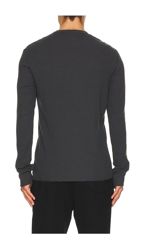 Waffle Long Sleeve Top in Grey. - size L (also in M, S, XL/1X) - SKIMS - Modalova