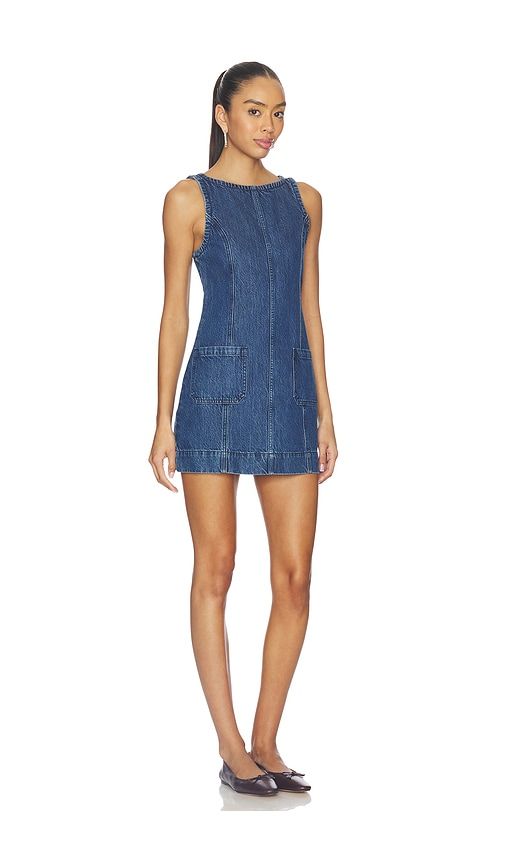 Boulevard Mini Dress in Blue. - size S (also in XL) - Show Me Your Mumu - Modalova
