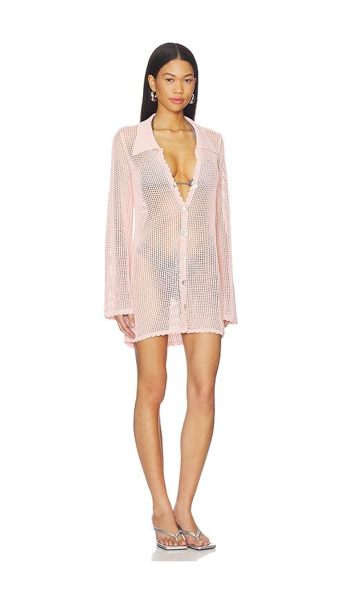 Button Up Coverup in Pink. - size M (also in S, XS) - Show Me Your Mumu - Modalova