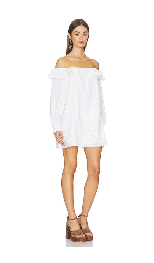 Meadow Mini Dress in Cream. - size L (also in M, S, XL) - Show Me Your Mumu - Modalova