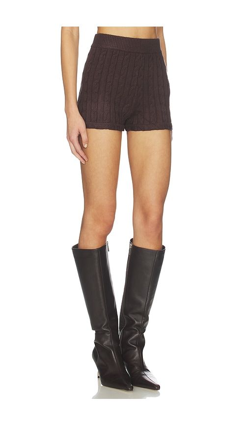 X REVOLVE Throw On Shorts in Brown. - size S (also in XL, XS, XXL) - Show Me Your Mumu - Modalova