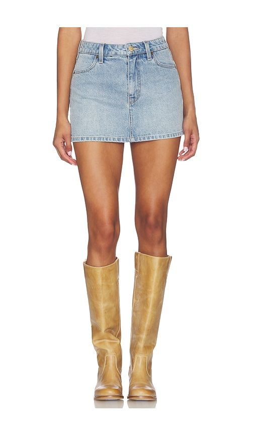 Ojai Mini Skort in Blue. - size 25 (also in 27, 28, 29) - Show Me Your Mumu - Modalova