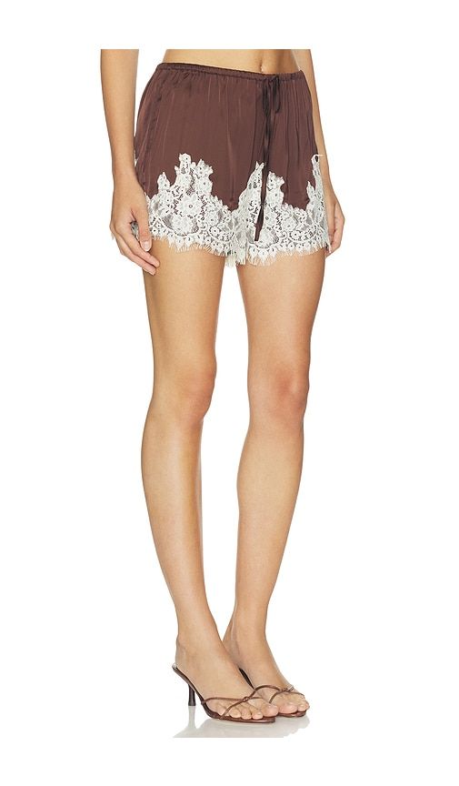 Sandra Shorts in Brown. - size L (also in M, S, XS) - Show Me Your Mumu - Modalova