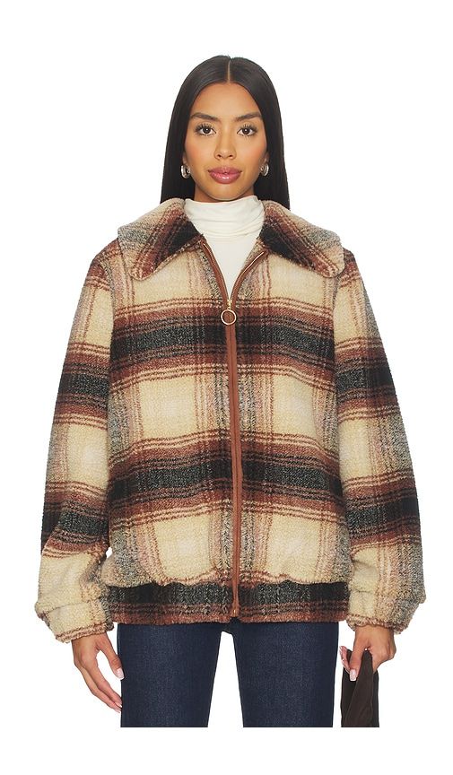 Hunter Jacket in Brown. - size M (also in S) - Show Me Your Mumu - Modalova