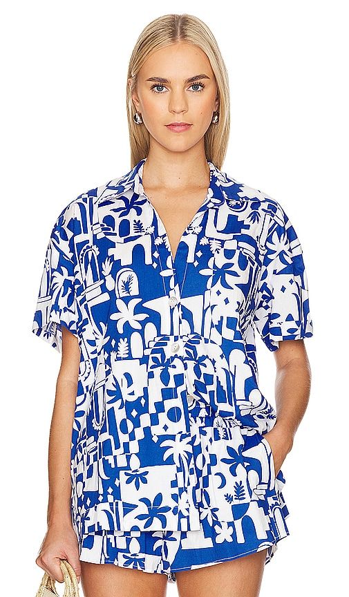Parker Button Down in Multi. - size M (also in L, S) - Show Me Your Mumu - Modalova