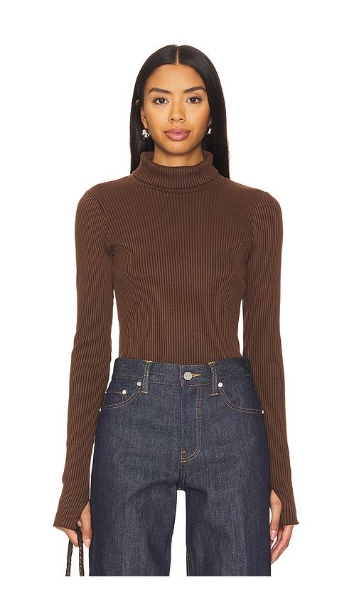 Layer Up Top in Chocolate. - size L (also in XL) - Show Me Your Mumu - Modalova