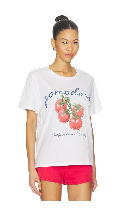 Travis Tee in White. - size L (also in M, S, XL, XS) - Show Me Your Mumu - Modalova