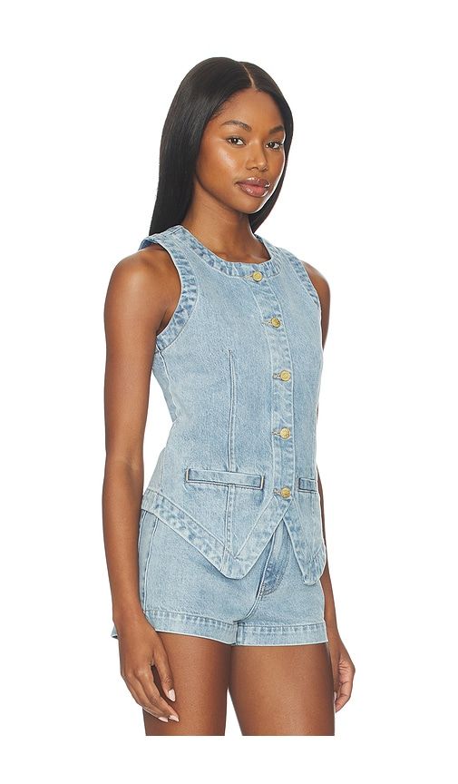 Pacifica Top in Blue. - size L (also in M, S, XL, XS) - Show Me Your Mumu - Modalova