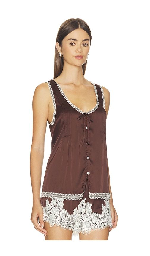 Sandra Top in Brown. - size L (also in M, S, XS) - Show Me Your Mumu - Modalova