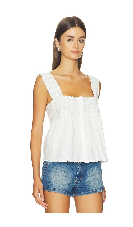 Faye Top in White. - size L (also in M) - Show Me Your Mumu - Modalova