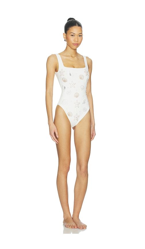 Italia One Piece in White. - size M (also in XS) - Show Me Your Mumu - Modalova