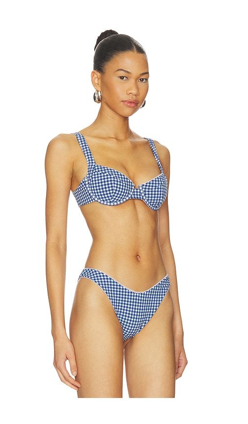 Montauk Bikini Top in Blue. - size S (also in XS) - Show Me Your Mumu - Modalova