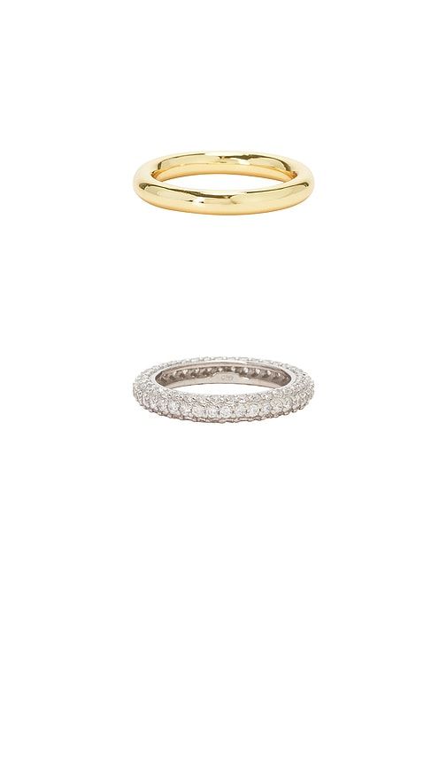Bree Ring Set in Metallic . - size 5 (also in 6, 7, 8) - SHASHI - Modalova