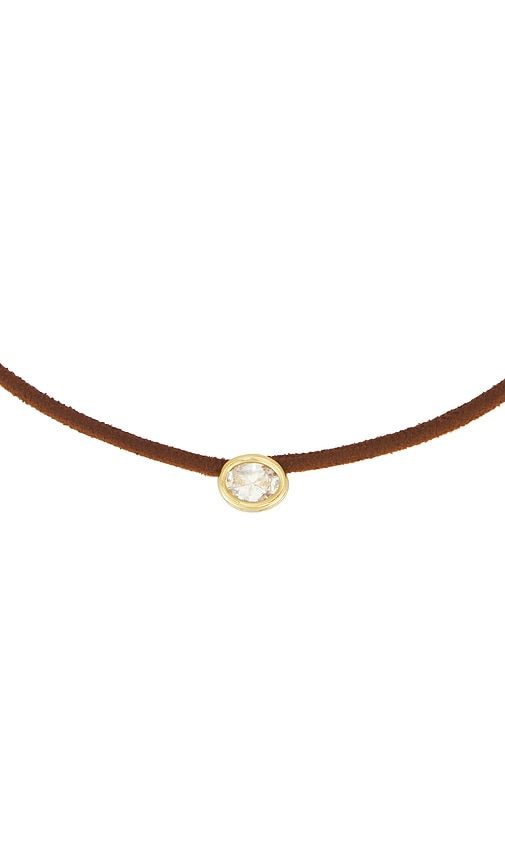 Lasso Solitaire Necklace in - SHASHI - Modalova