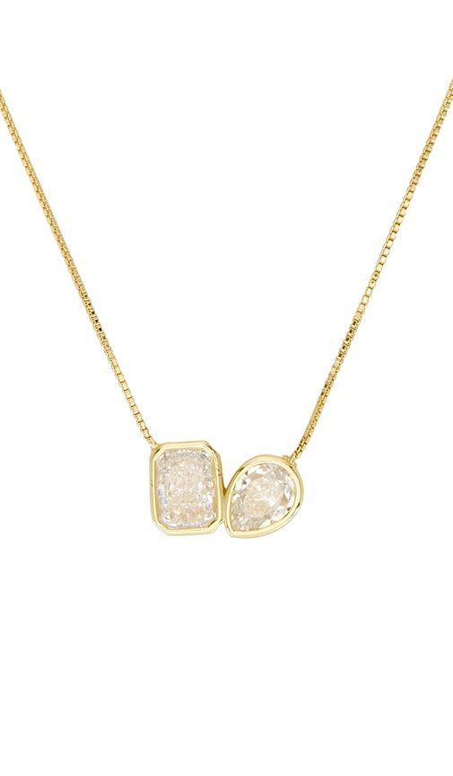 Not Married Yet Necklace in Metallic - SHASHI - Modalova