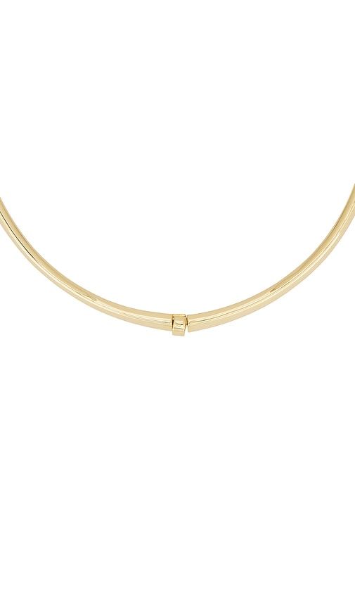 Hinge Necklace Cuff in Metallic - SHASHI - Modalova