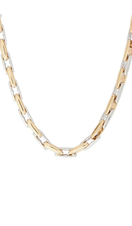 Lucien Necklace in Metallic Silver,Metallic Gold - SHASHI - Modalova