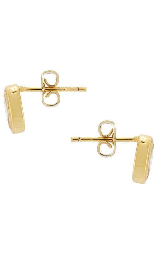 Reagan Stud Earrings in Metallic - SHASHI - Modalova