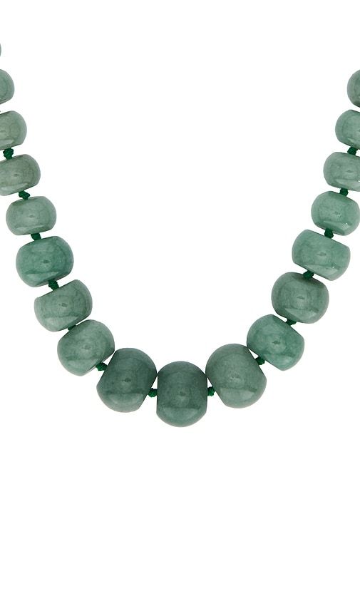 SHASHI Beaded Necklace in Green - SHASHI - Modalova