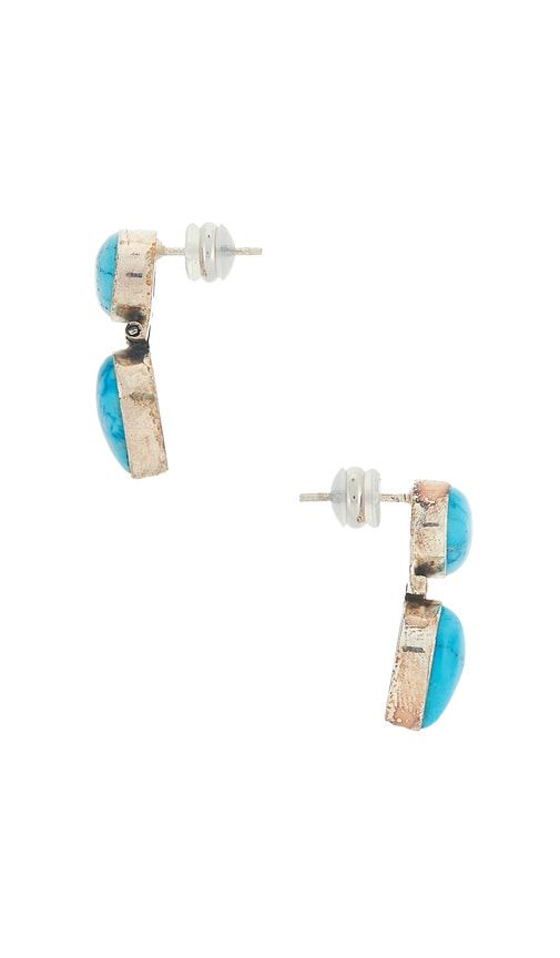 SHASHI Drop Earrings in Teal - SHASHI - Modalova